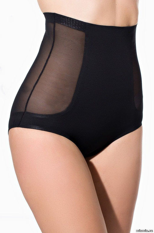Моделирующие трусы-слип из сетки с высокой талией