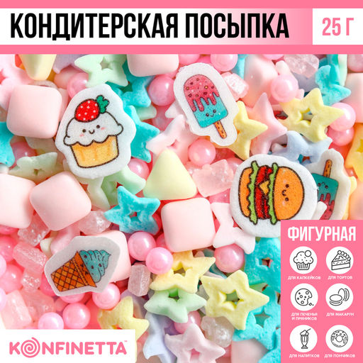 Кондитерская посыпка для куличей, 25 г.