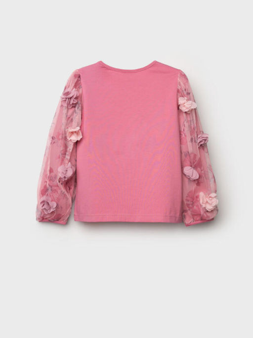 32522208 Джемпер для девочек (футболка с дл рук)