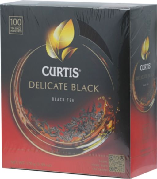CURTIS. Delicate Black карт.пачка, 100 пак.
