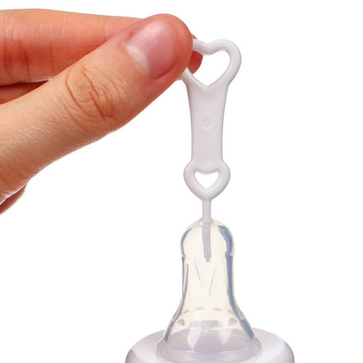 Бутылочка для кормления Крошка Я, классическое горло, от 3 мес., 60 мл., голубая