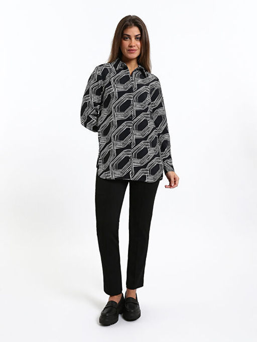 Beli Lastikli Dar Fit Kad?n Pantolon