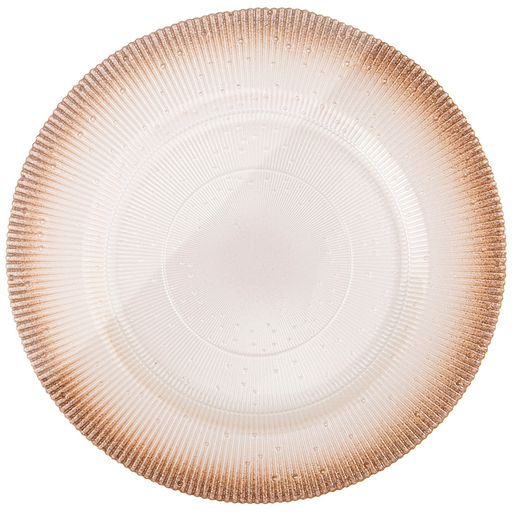 ТАРЕЛКА GLAMOUR CHAMPAGNE 28СМ
