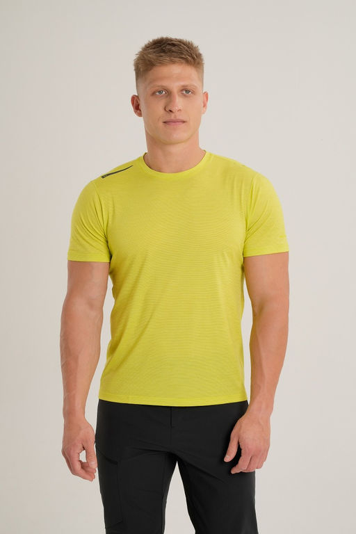 Футболка Желтый GUANJUN HIKING SS Tee