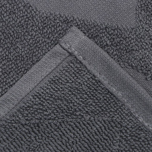 Полотенце махровое Love Life Hearts 70*140 см, темно-серый, 100% хл, 450 гр/м2 - Lovelife фото 5