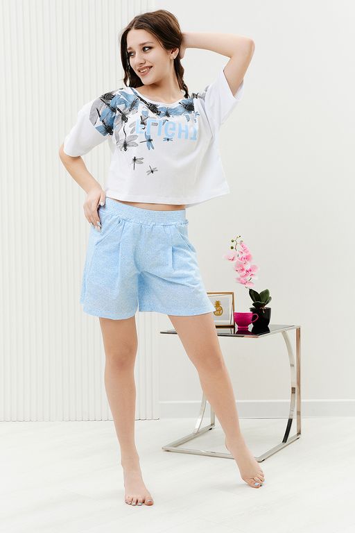 Костюм Натали 8333 футболка и шорты фото 58