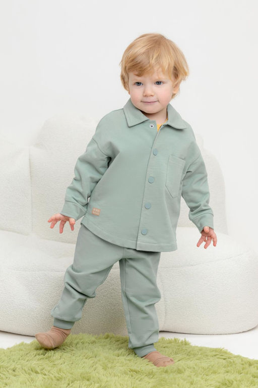 Crockid _ КР 400667/холодная мята к460 брюки д/мал яс