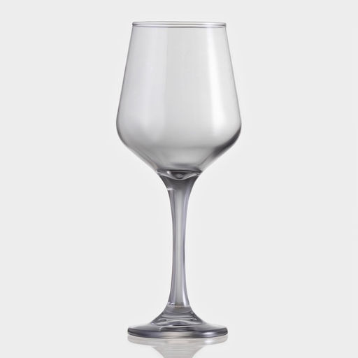 Бокал для вина, 400 мл, 8.5×22 см, стекло, серый