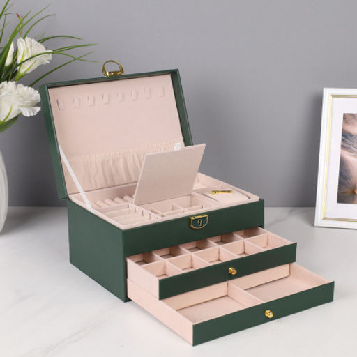 Шкатулка для украшений 23x17x14 см / 299 /уп 24/ - Галеонтрейд фото 2