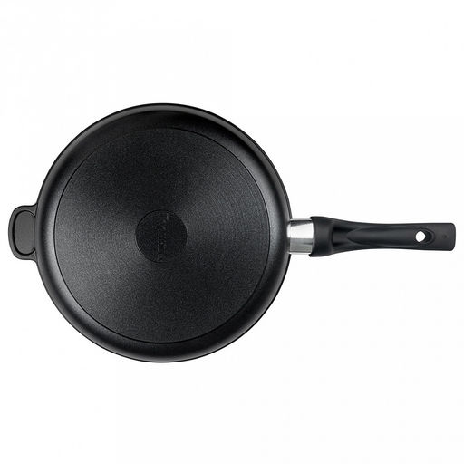 Сковорода с тефлоновым покрытием д30см "Классик", h7,5см, s0,42см, ручка из термостойкого пластика (Россия)