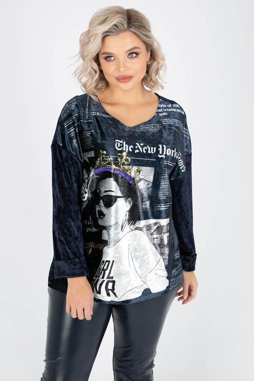 Джемпер М5-4653/1 - Wisell фото 4