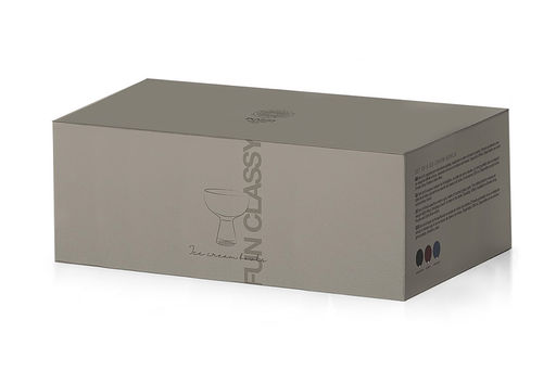 Набор креманок Fun Classy, тёмно-синий, 0,35 л, 6 шт - Anna lafarg фото 2