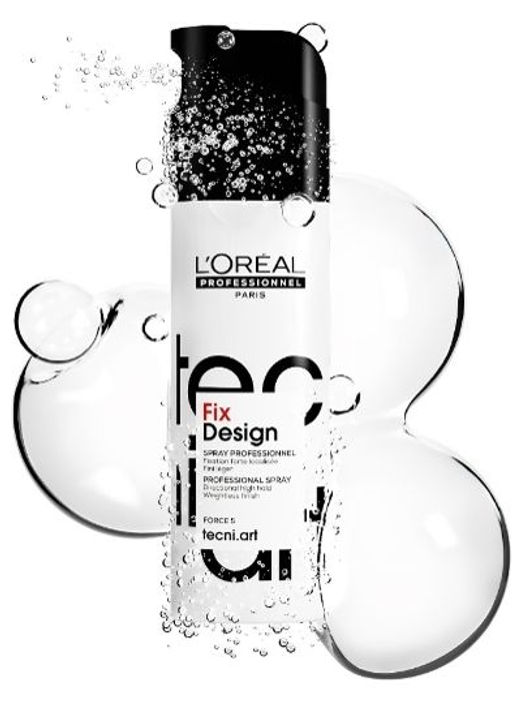 Спрей с защитой от УФ-лучей Fix Design сильной фиксации, 200 мл - Loreal professionnel фото 5