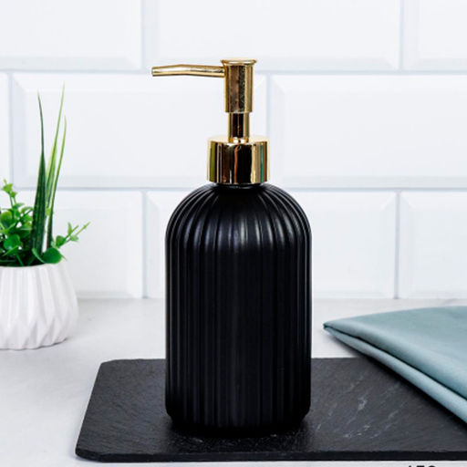 Дозатор для жидкого мыла 20 см 450 мл арт. blackG200 (746195)