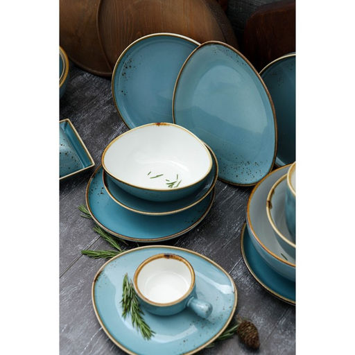 Салатник Magistro «Церера», 1.1 л, 18.5×7.5 см, фарфор, голубой