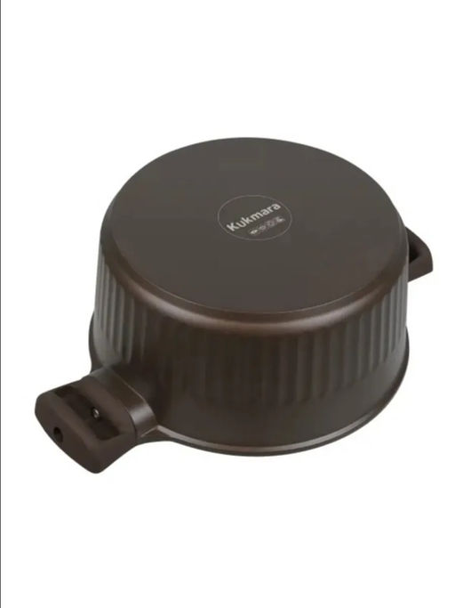 Кастрюля 4,2л со стеклянной крышкой, АП линия "Stella" (mokko) ксм42а