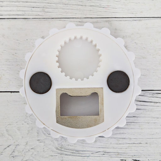 Открывашка для пива на магните Пивные войска, d=7 см