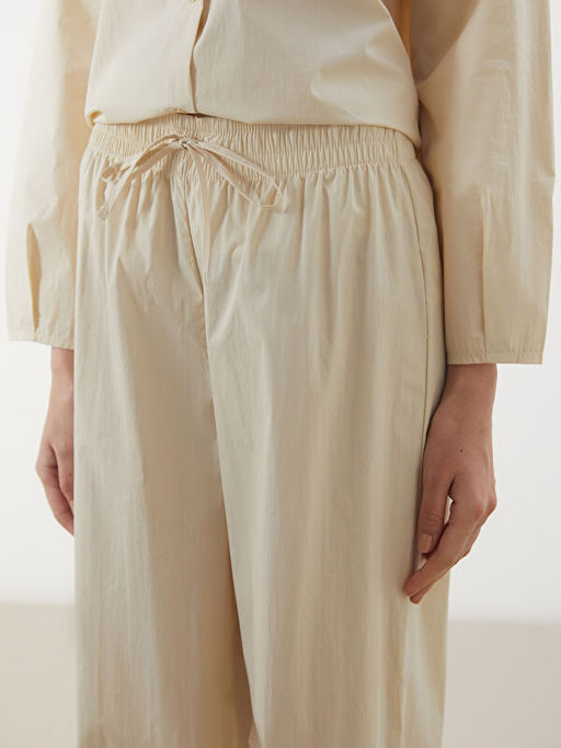 Beli Lastikli Geni? Pa?a Kad?n Pantolon