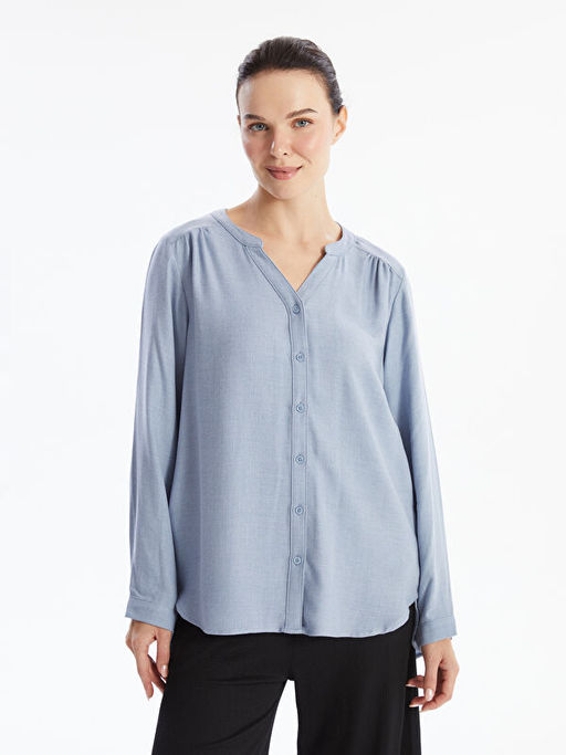 Ka??k Yaka Kad?n Bluz