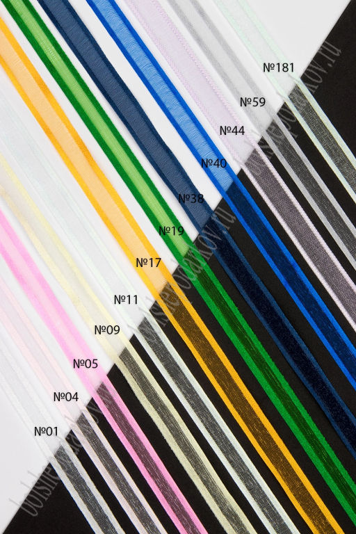 Лента органза с атласными краями 1 см*25 ярд (SF-8086) розовый №04 - Больше подарков фото 2