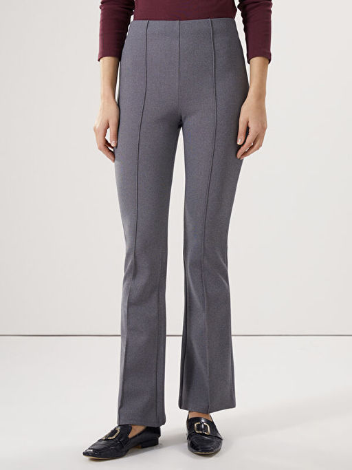 Ekstra Dar Fit ?spanyol Pa?a Kad?n Pantolon