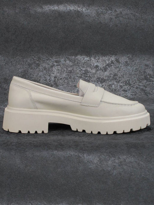 03-PDD178-2 LIGHT BEIGE Лоферы женские (натуральная кожа)