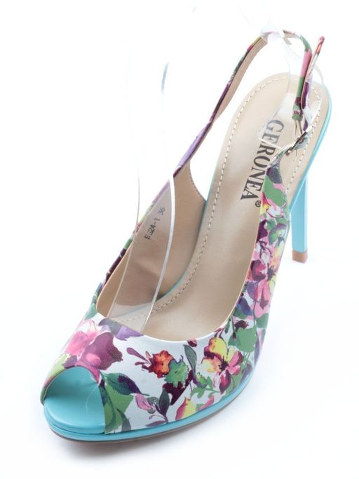 08-EG24-1 MULTI-COLOR Босоножки женские (натуральная кожа) - Фабричный китай фото 5