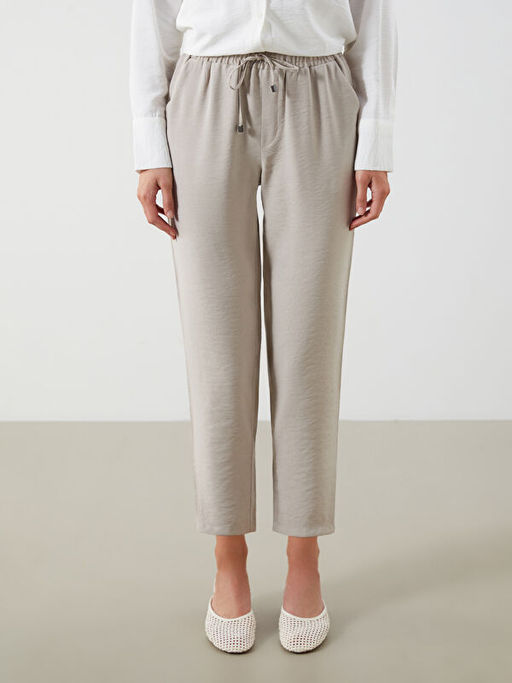 Beli Lastikli Havu? Kesim Kad?n Pantolon