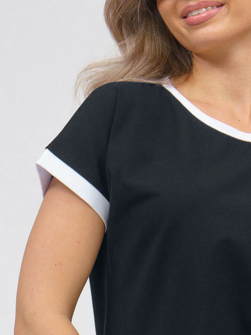 863 Футболка "Чёрный"