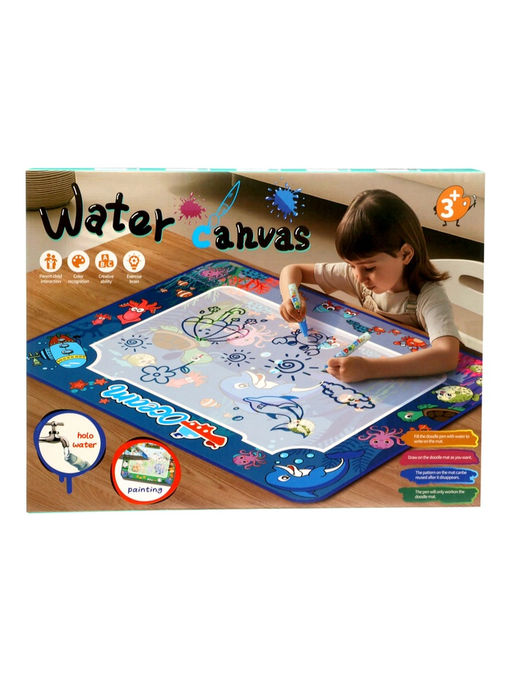 Коврик для рисования водой "Океан" 2 маркера