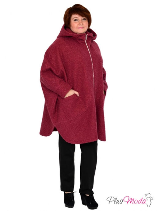Пальто Модель №515 размеры 52-80 - Plusmoda фото 8