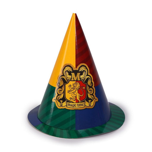 Колпак бумажный «Магия», набор 6 штук, на Хэллоуин