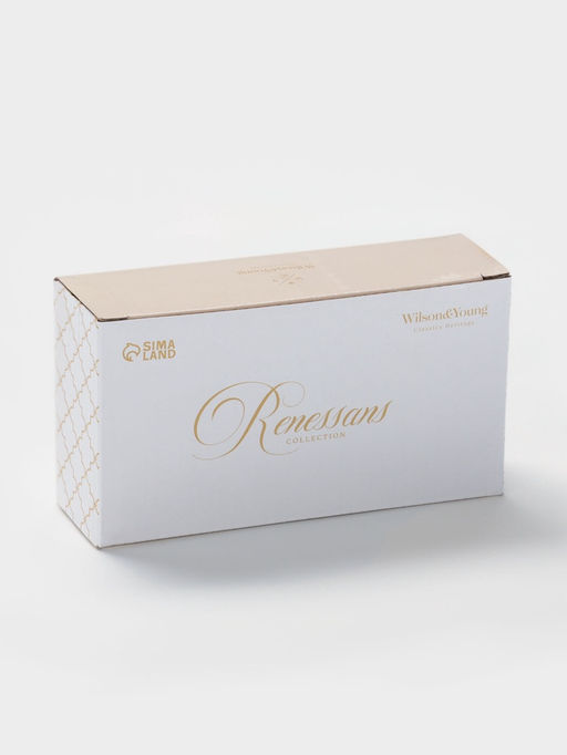 Салфетница WY Renessans, 14×3.5×7.5 см, фарфор, белая