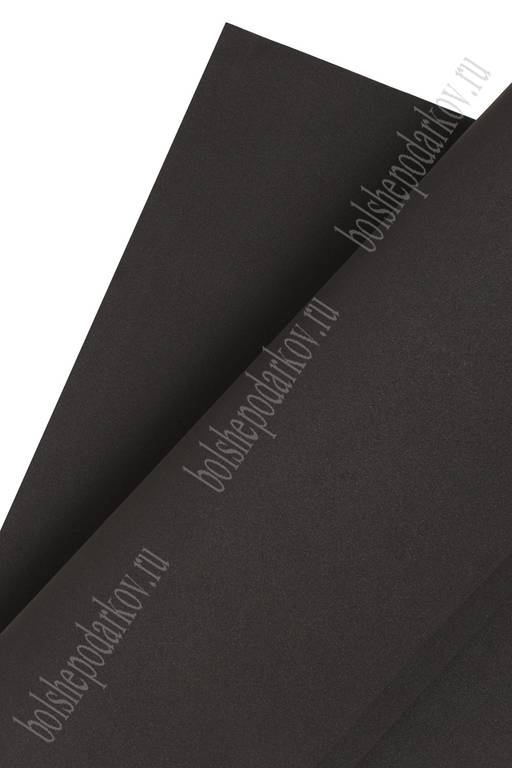 Фоамиран 2 мм, Китай 40*60 см (10 листов) SF-3422, черный №1041