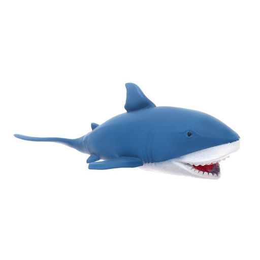Цена за 12 шт. Антистресс сквиш мялка Funny toys «Акула», с песком, тянучка, в шоубоксе