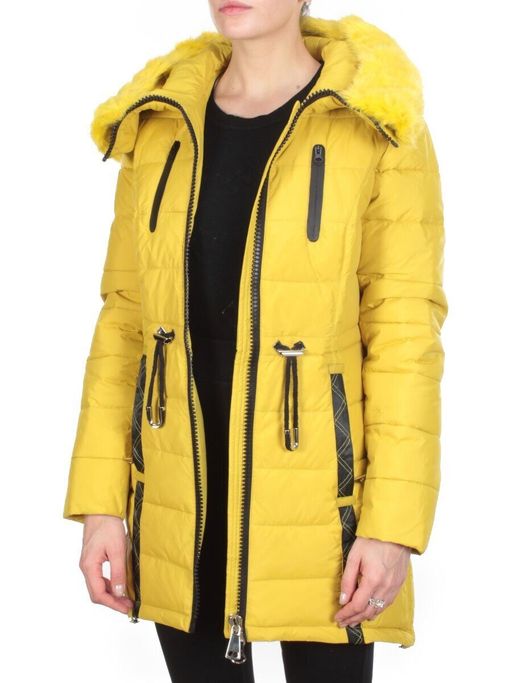 A15-863 YELLOW Куртка зимняя облегченная KEMIRA - Fashion фото 7