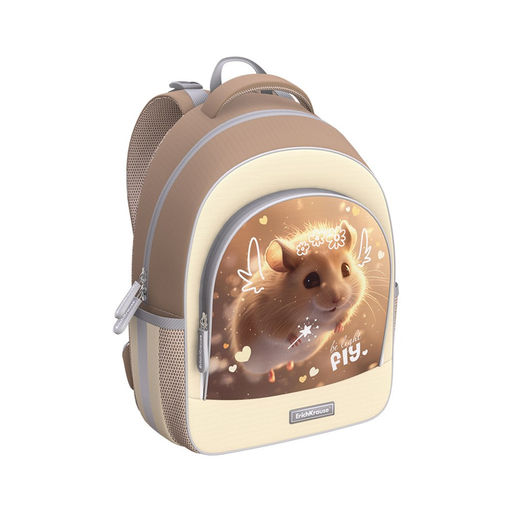 Рюкзак ErichKrause ErgoLine "Fluffy" (62797) 28*39*14см, 1 отделение, 3 кармана, эргономичная спинка, усиленное дно