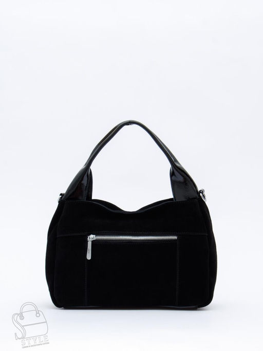 Сумка женская кожаная 92107MSS black Velina Fabbiano-Safenta