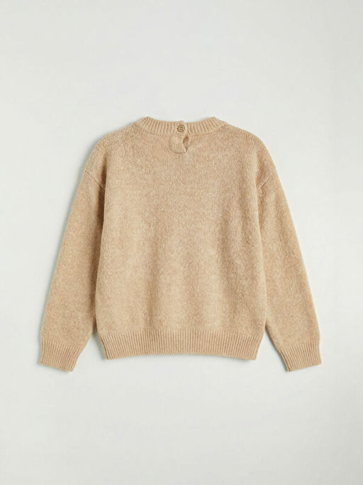 Fiyonk Nak??l? K?z Bebek Triko Kazak ve Pantolon