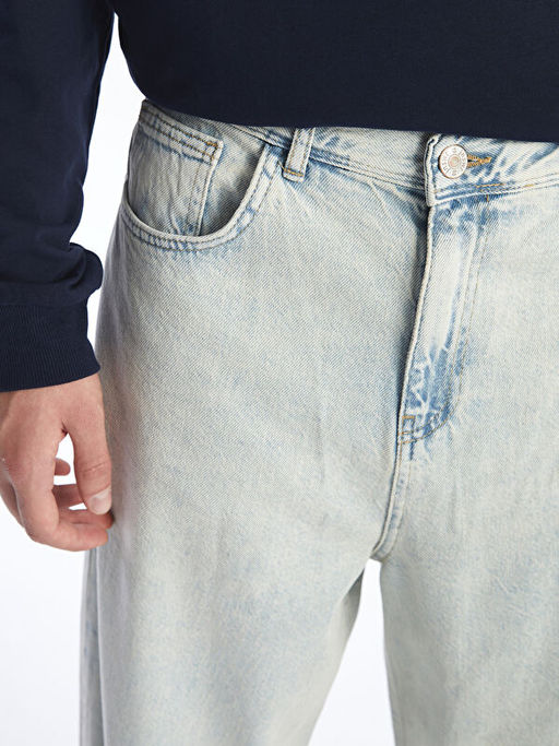 Super Baggy Fit Erkek Jean Pantolon