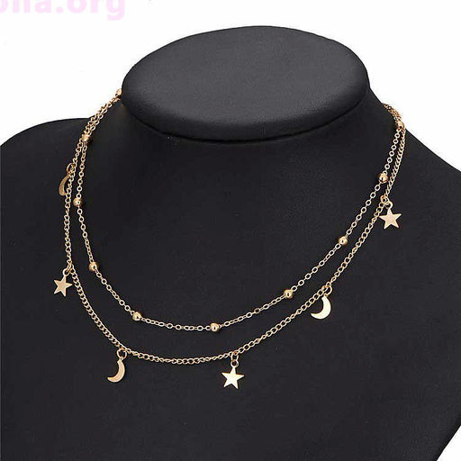 Подвески на цепочке Starry sky