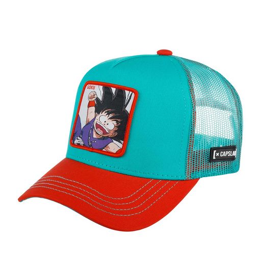 Бейсболка CAPSLAB арт. CL/DB2/1/GOK2 Dragon Ball Goku (голубой)