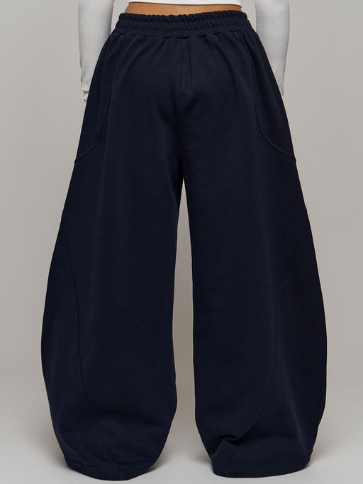 Брюки с начесом футер багги - Nota bene фото 10