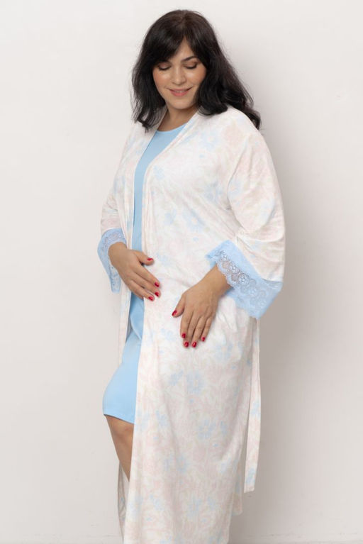 ПЕНЬЮАР ЖЕНСКИЙ арт. 6705W-76031.1S-057 - Almando melado фото 12