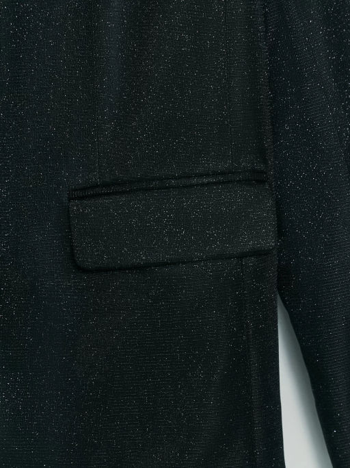 Однобортный жакет с блестками / Zarina