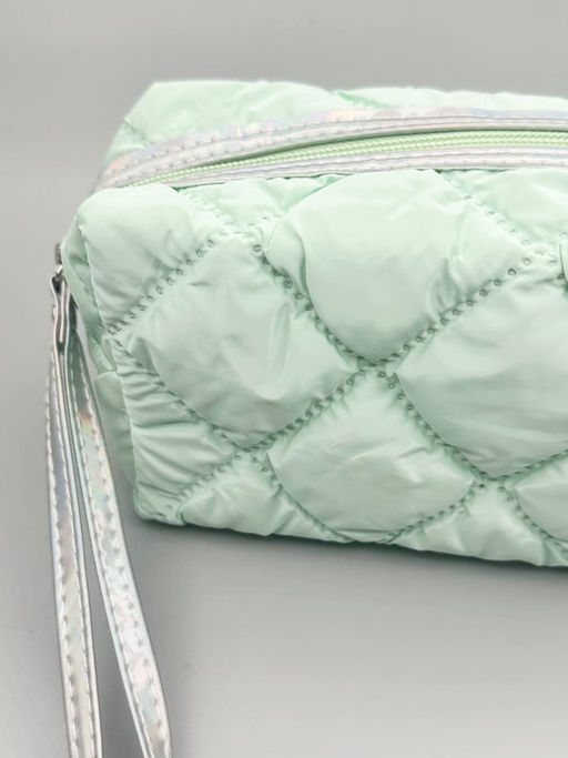 Sunflower Косметичка женская стеганая 1900, мятный