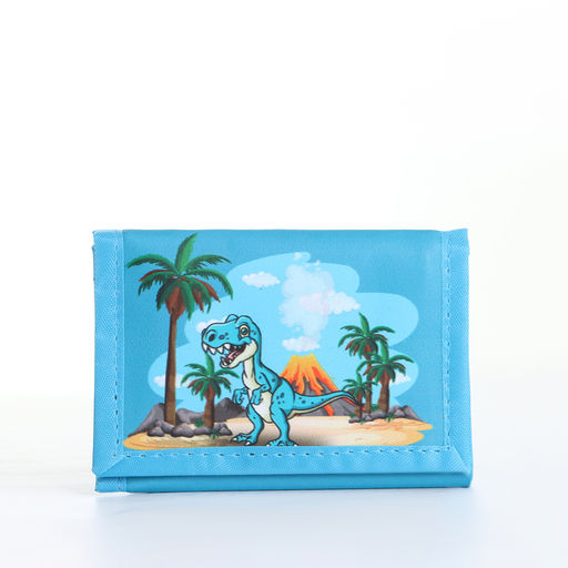 Кошелёк детский на липучке «Выбражулька», голубой