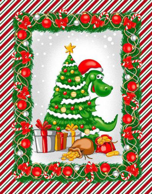 Комплект вафельных полотенец 48*60 см, 3 штуки (Новогодние подарки) - Ивановотекстиль фото 3