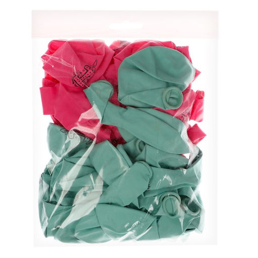 Воздушные шары латексные 12" «1 Годик. Девочка», 50 шт., kz