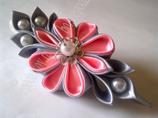 Лента атласная 0,6 см*25 ярд (10 бобин) SF-1362, фукси №095 - No name фото 2